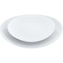 磁器 中華・洋食兼用食器 白楕円深皿 17cm【ECJ】