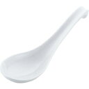 【まとめ買い10個セット品】 磁器 白 ラーメンレンゲ【ECJ】