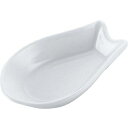 【まとめ買い10個セット品】 磁器 白 レンゲ受台【ECJ】