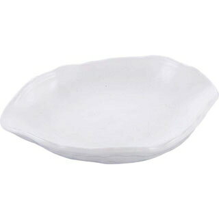 【まとめ買い10個セット品】 和食器コレクション 白釉木の葉 小皿【ECJ】