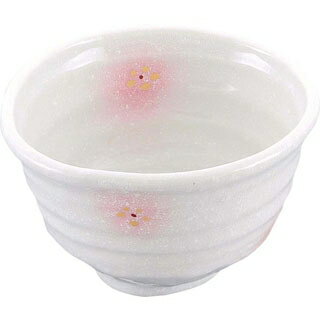 【まとめ買い10個セット品】 和食器コレクション ピンク白吹小花 丼 4.5寸【ECJ】