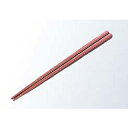 【まとめ買い10個セット品】 金剛箸 19cm レッド PPS製【ECJ】