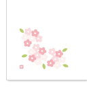 【まとめ買い10個セット品】 和紙テーブルマット「花日和」Sサイズ(100枚入)A-3-4「桜」【ECJ】