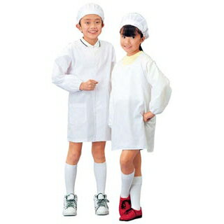【まとめ買い10個セット品】 学童給食衣割烹着型 SKV361 6号 4L【ECJ】