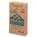 【まとめ買い10個セット品】 ゴミ袋 カモメパック 2層BOX(100枚入)B2-90 90L【ECJ】