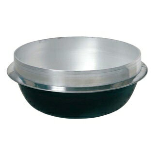 アルミイモノ ツバ付 そば釜【ECJ】