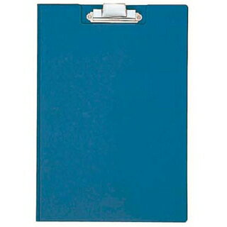 コクヨ クリップホルダー(カバー付)ヨハ-50NB 青 A4タテ型【ECJ】(3.0)