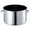 【まとめ買い10個セット品】 EBM モリブデンジIIプラス 半寸胴鍋 24cm 蓋無 ノンスティック【ECJ】