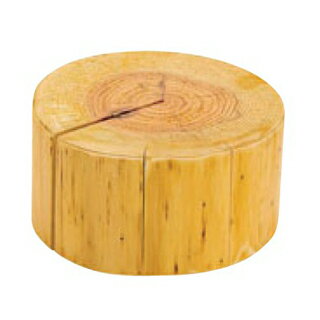 国産杉 丸太ディスプレイ台 大径 大 15-177-11(45036)【ECJ】