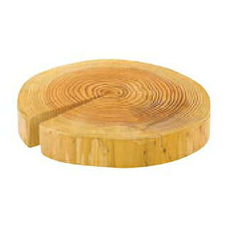 国産杉 丸太ディスプレイ台 大径 小 15-177-09(45034)【ECJ】