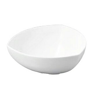 ニューホワイト 三角胴張深鉢 25cm【ECJ】