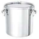 18-8 テーパー付 密閉容器(キャッチクリップ式)手付 TP-CTH 27cm【ECJ】