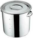 【まとめ買い10個セット品】UK 18-8 キッチンポット 目盛付 26cm 手付【ECJ】
