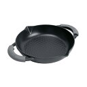 ストウブ ニダベイユ ホルダー付フライパン 28cm ブラック 40509-326【フライパン】【ECJ】