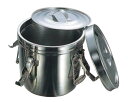 【まとめ買い10個セット品】18-8 フック付 ダブル食缶 10L(シリコンパッキン)【ECJ】