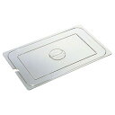 【まとめ買い10個セット品】ポリカーボネイト ホテルパン蓋 PNC(切込穴式)タイプ 1/1【ECJ】