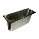 【まとめ買い10個セット品】18-8 ホテルパン 2/9 150mm【ECJ】