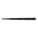 SPS樹脂箸 面彫 22.7cm 黒 6-1330-7【ECJ】