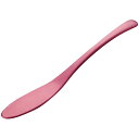【まとめ買い10個セット品】アルミ フラットスプーン アルマイトピンク加工(1個箱)【ECJ】