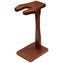 【まとめ買い10個セット品】木製 ハーフヤードグラス専用スタンド ダークブラウン【ECJ】
