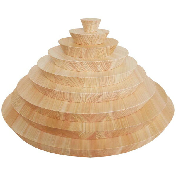 【まとめ買い10個セット品】ヒノキ ラウンドプレート フラットタイプ 50【ECJ】