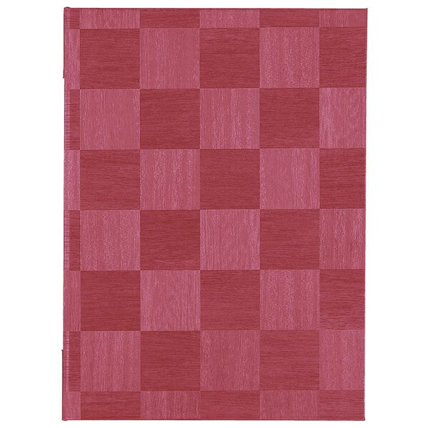 【まとめ買い10個セット品】シンビ 市松柄メニューブック LS-112 赤【ECJ】