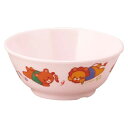 メラミン子供食器 みんなともだち。汁椀 YMC-1 ピンク【ECJ】
