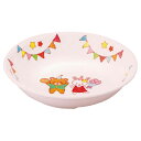 メラミン子供食器 みんなともだち。小皿 YME-2 ピンク【ECJ】