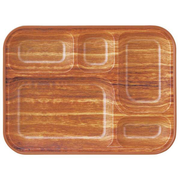 【まとめ買い10個セット品】器美の追求 副食固定 F-148-PP マホガニー/ナチュラル デリシャスランチ【ECJ】