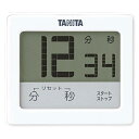 【まとめ買い10個セット品】タニタ 防水タッチパネルタイマー TD-414 WH ホワイト【ECJ】