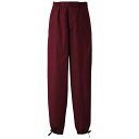 【まとめ買い10個セット品】作務衣パンツ EL3378-2(男女兼用)えんじ SS【ECJ】