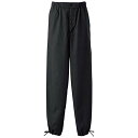 【まとめ買い10個セット品】作務衣パンツ EL3378-8(男女兼用)黒 LL【ECJ】