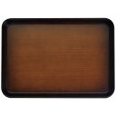 【まとめ買い10個セット品】ピノ NSトレー 33cm 木目 330×235×H16【ECJ】