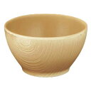 【まとめ買い10個セット品】メラミン食器 ウォールナ ボール 9cm WD-19-NA ナチュラル【ECJ】