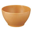 【まとめ買い10個セット品】メラミン食器 ウォールナ ボール 9cm WD-19LBR ライトブラウン【ECJ】