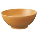 【まとめ買い10個セット品】メラミン食器 ウォールナ ボール 17cm WD-41-LBR ライトブラウン【ECJ】