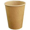 【まとめ買い10個セット品】紙カップ 9oz 未晒無地(50個入り)【ECJ】