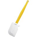 【まとめ買い10個セット品】ラバーメイド 耐熱シリコンスクレイパー No.1963 34cm イエロー【ECJ】