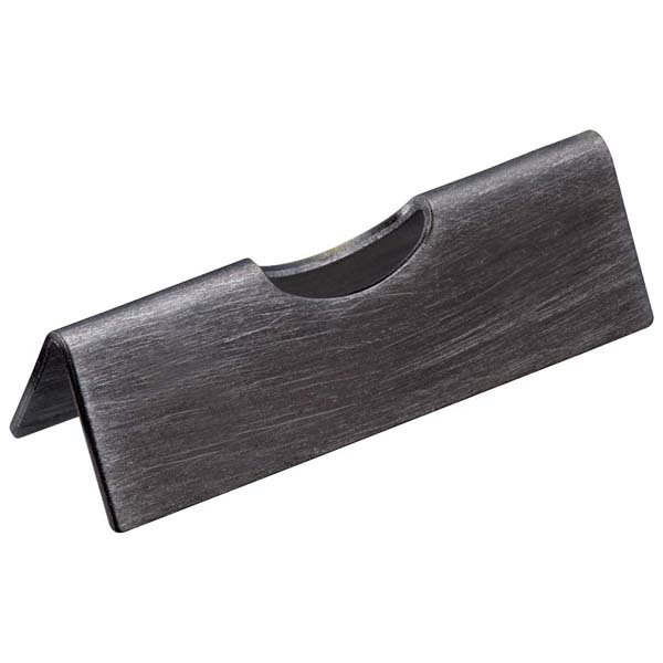 【まとめ買い10個セット品】18-8 黒酸化発色 エコノミー箸置 45【ECJ】