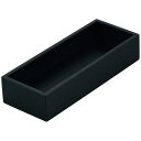 【まとめ買い10個セット品】木製 千筋カトラリーボックス 黒【ECJ】