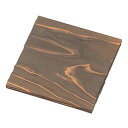 【まとめ買い10個セット品】焼杉 鍋敷 角 18cm 180×180×H9.5【ECJ】