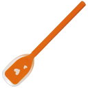 【まとめ買い10個セット品】シリコン ソフトスプーン 小 オレンジ【ECJ】