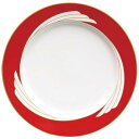 【まとめ買い10個セット品】アラカルト赤 27cm プレート OFM07-201【ECJ】