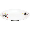 【まとめ買い10個セット品】凜彩 24cm パスタプレート OFM10-400【ECJ】
