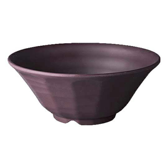 【まとめ買い10個セット品】メラミン食器 キワミラーメン鉢 20cm TD-802-ENM 錆マット【ECJ】