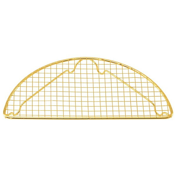 EBM 18-8 半月 とんかつアミ(金メッキ付)小 175×85【ECJ】 ecjungle-13877330 マルシェ&キッチンカーWORLD パッケージ画像