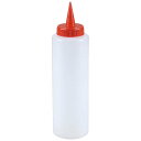 カラーキャップディスペンサー 720ml レッド【ECJ】