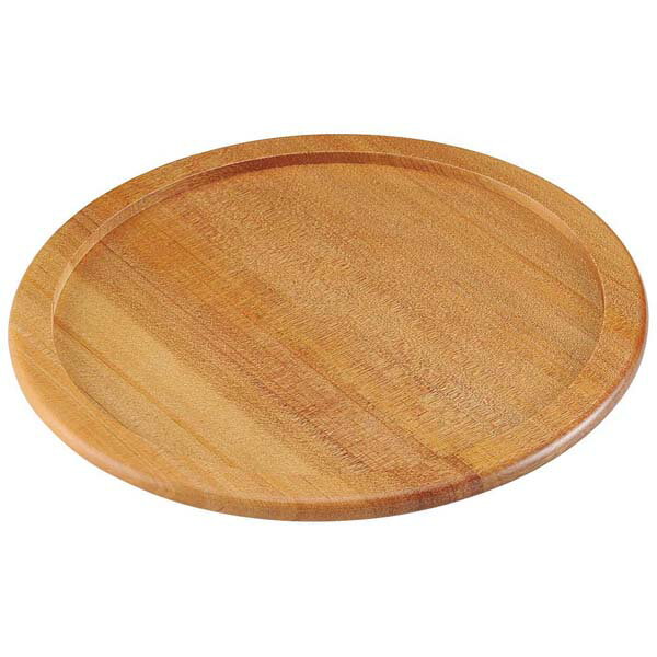 ステーキ&ピザプレート用木台(アルミ枠付用)25cm用【ECJ】