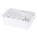 【まとめ買い10個セット品】シェリー 水切りセット M ホワイト【ECJ】