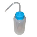【まとめ買い10個セット品】カラーキャップ広口洗浄瓶 250ml ライトブルー 927-22-22-47【ECJ】